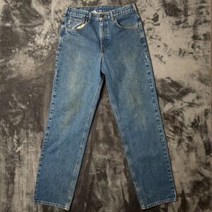 Carhartt Mens Relaxed Fit B160 DST Size 33x34 Well Worked Denim Jeans
